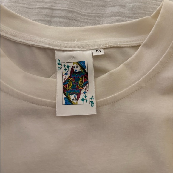 Queen of Sparkles Team Color Ruffle Tee - Picture 3 of 3